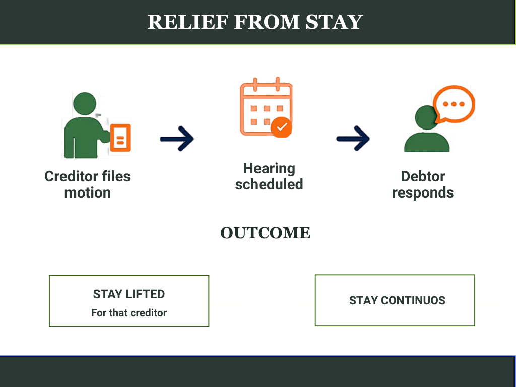 relief from stay infographic
